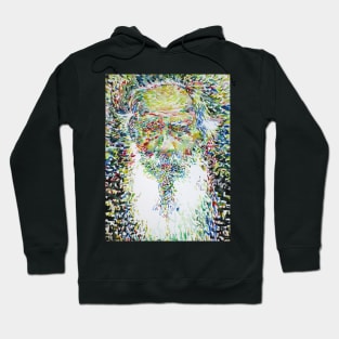 LEO TOLSTOY watercolor portrait .3 Hoodie